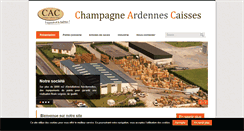 Desktop Screenshot of champagneardennescaisses.com